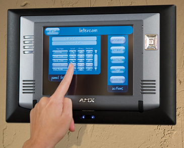 security intercom with finger pressing access code