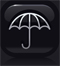 umbrella icon representing security